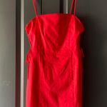 ZARA Micro Mini Red Dress NWT Photo 0