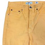 RE/DONE NWT Women's High Rise Skinny Jeans Size 26 Mustard Yellow Denim Stretch Photo 1