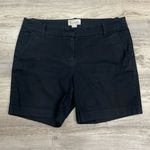 J.Crew  Black Women's Bermuda Shorts Size 6 Photo 0