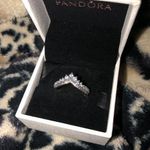 Pandora Silver  Wishbone Ring Photo 0