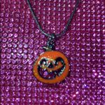 Boutique Pumpkin Necklace Halloween Jewelry Goth Egirl Witch spooky Photo 6