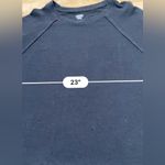 Aerie  Women’s Size Medium Oversized Black Crewneck‎ Pullover Sweater Photo 8