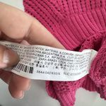 ZARA Knit Bralette Womens Small Pink Ribbed Stretch Cropped Top Tank Strappy New Photo 4