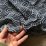 Tranquility Womens Large L Skirt Skort Blue White Pull On Tennis Golf Geometric Photo 7