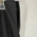 Theory  Women’s Straight Leg Ankle Dress Pants Slacks Stretch Black Side Zip 4 Photo 4