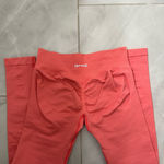 Dfyne Coral color Leggings Photo 2