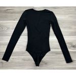 Wilfred Free  Mayowa Bodysuit Black Plunge Revolve Size XS‎ Photo 5