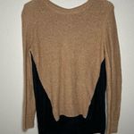Madewell  knit pullover two toned crewneck sweater women’s size small Photo 0