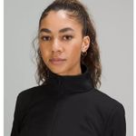 Lululemon Sight Seen Black Zip Mock Neck Drawstring Waist Windbreaker Jacket 4 Photo 3