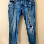 Rag and Bone Dre Low Rise Slim Boyfriend Jeans 26 Pismo W/ Holes Womens Denim Photo 0