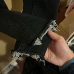 Good American  Good Legs Raw Hem Jeans in Black184 Style GLRH419T Photo 9