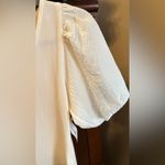 Glam NWT  V Neck Bodysuit with puff sleeves Photo 3