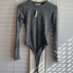 Madewell ★ NWT -  crewneck thong bodysuit - Gray ★ Photo 5