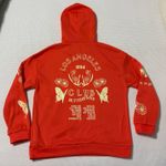 SheIn Coral Colored Hoodie with Butterfly Print Photo 1