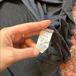 Dee Elly  MODAL FLOWY BELL SLEEVE BLACK DRESS Photo 4