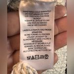 Anthropologie  Blue/White‎ Sleeveless Sweater  Size L Photo 4