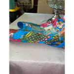 Tribe Azure Women's Blue Cotton Patchwork Shoulder Bag Photo 8