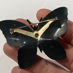 Lot Of 3 Vintage Costume Jewelry Brooches Pins Butterflies & A Giovanni Rose Photo 4