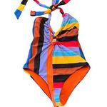 Mara Hoffman One Piece Color Block Bathing Suit in Sx XS Photo 0