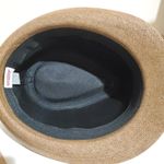 Levi's Hat Fedora Brown Brim Hat Black Rope Accent Knot Large Photo 9