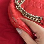 Carolina Herrera Red  Leather Handbag Photo 4