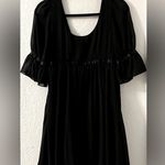 NWOT Pearl by Georgina Chapman Baby Doll Dress Black Size 2 Photo 3