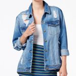 Rachel Roy Distressed Jean Jacket Photo 0