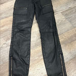 Joie  Black Faux Leather Jeans skinny jeans 26 Photo 0