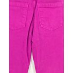 ZARA  Women's Purple High Waisted Flare Jeans Sz 4 | Wide Leg Raw Split Hem Photo 8