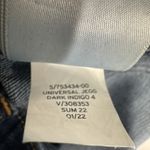 Gap  Womens Denim Universal Jegging Jeans Mid Rise Skinny 0R/25 Blue Distressed Photo 5