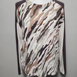 Anthropologie  Michael Stars Zephyr Beige Crewneck Pullover Sweater Size Medium Photo 1