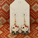 Sanrio New Hello Kitty Halloween fashion Earrings  Photo 3