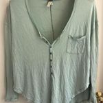 Free People Seafoam Slouch Top Photo 0