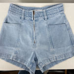Apiece Apart  Light Wash Jean Shorts  Claro High Rise size‎ 2 Photo 0