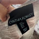 Cynthia Rowley Neutral Light Cardigan Photo 4