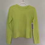 Urban Outfitters  Long Sleeve T-Shirt Canary Yellow Neon New Medium Photo 0