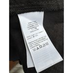 Madewell NWT  Pleated Midi Shirt Dress 100% Linen Black Size Medium Photo 9