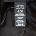 INC International Concepts Black and Silver Rhinestone Studded Short Sleeve Top Photo 4