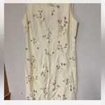 Floral Sleeveless Dress beautiful vintage butter yellow dress Green Size 6 Photo 1