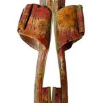 Moda Spana Size 7.5 Floral Slide Sandals Has Flaw Photo 8