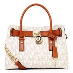 Michael Kors  White Logo Tote Photo 0