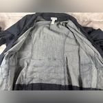 Jessica London  Women's Sz 18W Blue Denim One Button Blazer With Ruffles Photo 8