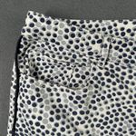 Coldwater Creek  Pants Womens 16 Blue Polka Dot Classic Fit Straight Leg Casual Photo 4
