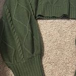 SheIn Olive Green Sweater Photo 8