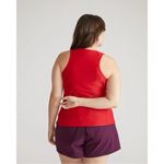 Universal Standard  Swim NET The Surf Tankini Top Sleeveless Tank Baywatch Red S Photo 1