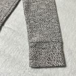 Loft Knit Top Black White Long Sleeve Polyester Blend Round Hem Womens S Photo 1