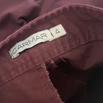 Carmar Maroon Utility Cargo Skirt Buckles 4 Photo 2