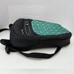 Sherpani Quilted Green and Black Backpack Photo 1