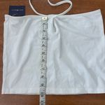Brandy Melville white key hole halter top Photo 3
