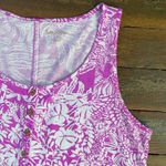 Lilly Pulitzer  Lela Henley Tank Dress Wild Fuchsia Swipe Right Dress - Sz S 💛🎀 Photo 9